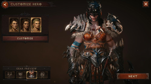 Classe Diablo Immortal barbare