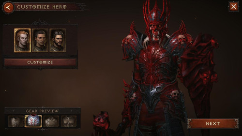 Classe Nécromancien dans Diablo Immortal