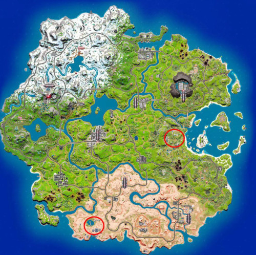 Tous les emplacements des Battle Bus blindés dans Fortnite