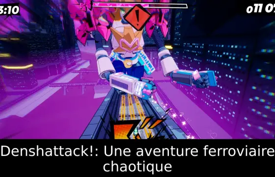 Denshattack!: Une aventure ferroviaire chaotique