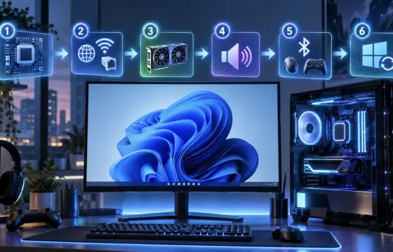 Quels pilotes installer après Windows 11 et dans quel ordre ?