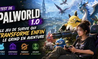 Test de Palworld 1.0 : le jeu de survie qui transforme enfin le grind en aventure