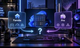 Windows 11 Famille ou Pro pour un PC gamer : lequel choisir ?
