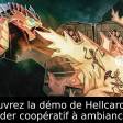 Découvrez la démo de Hellcard 2, le deckbuilder coopératif à ambiance papier