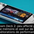 Le Steam Deck 2: peu affecté par la crise de mémoire et axé sur de nettes améliorations de performance