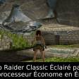 Tomb Raider Classic Éclairé par un Microprocesseur Économe en Énergie