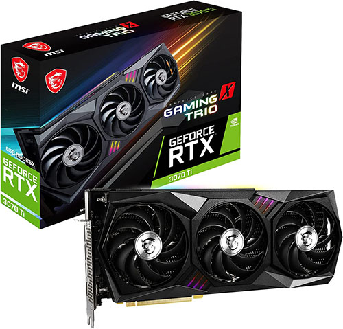 MSI RTX 3070 Ti Gaming X