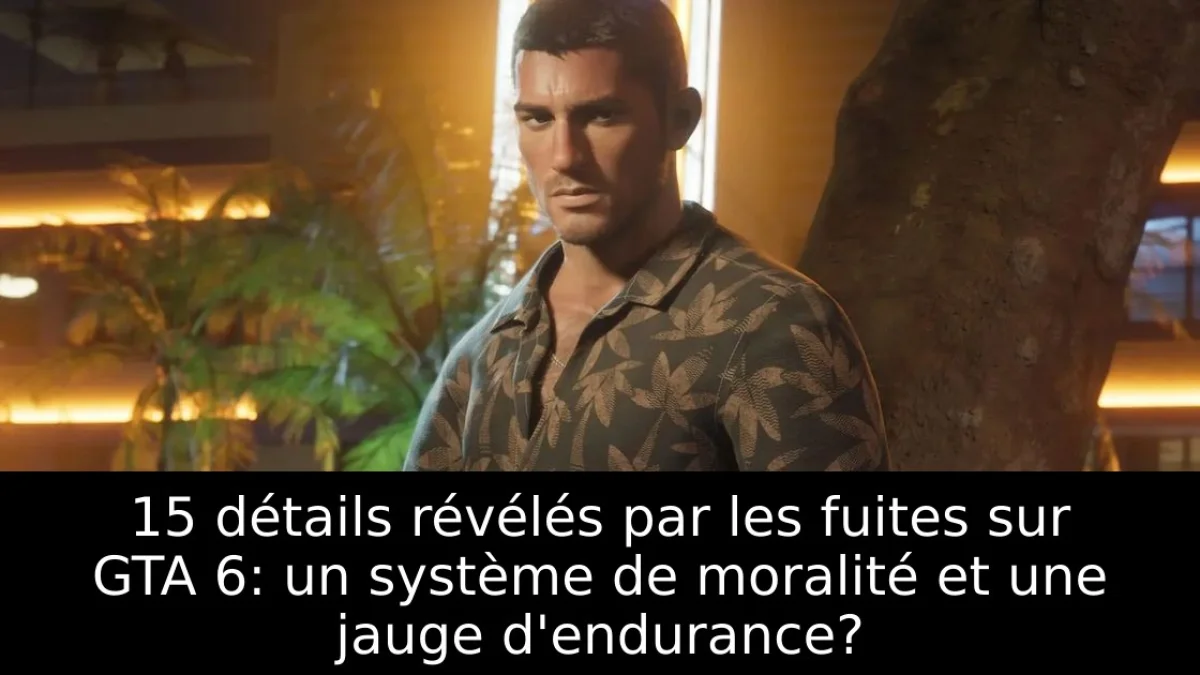 GTA 6 : moralité, endurance, six étoiles… ce que les fuites n’ont toujours pas confirmé