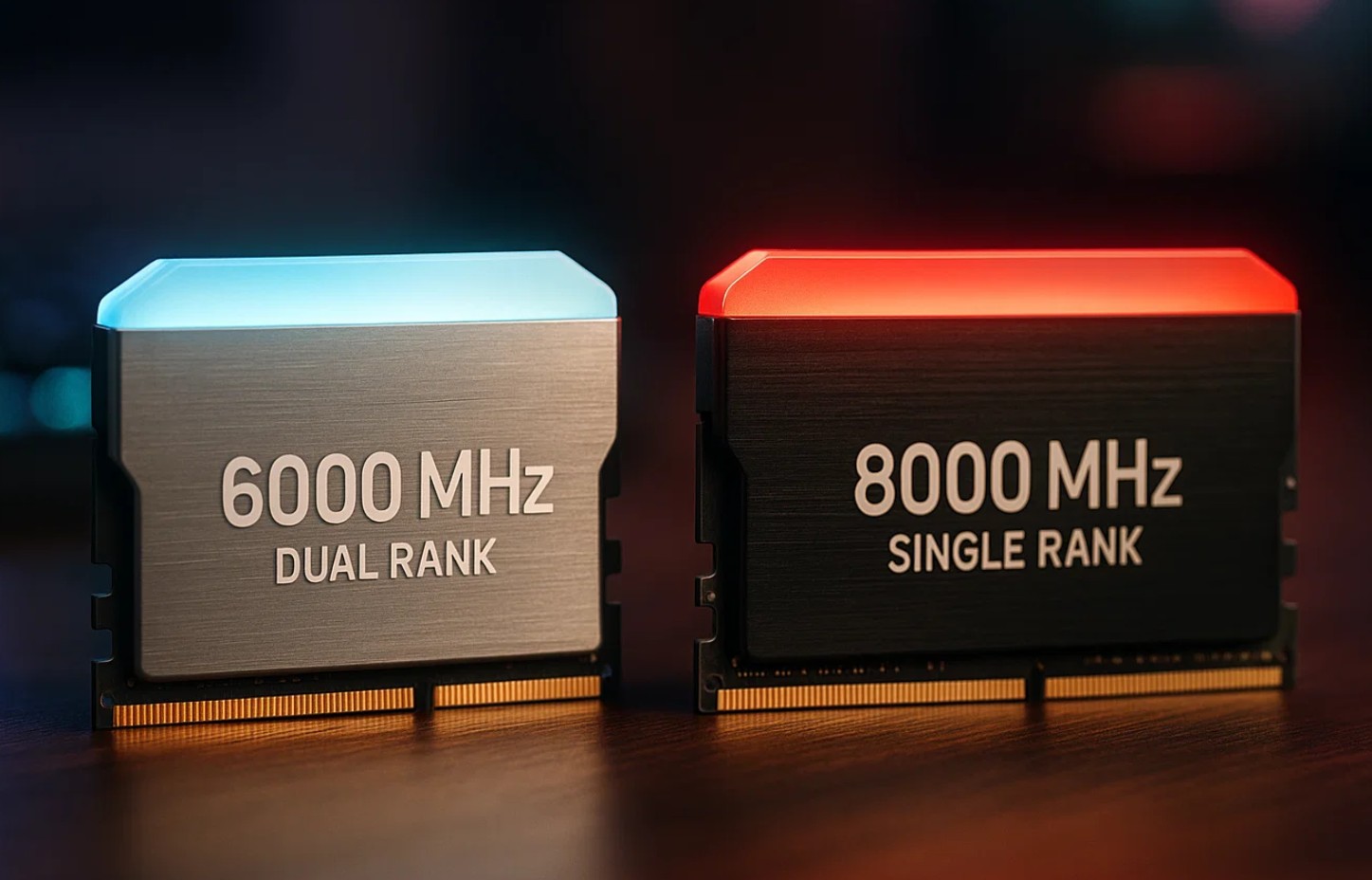6000 MHz Dual Rank vs 8000 MHz Single Rank : quel est le meilleur choix pour votre PC gamer ?
