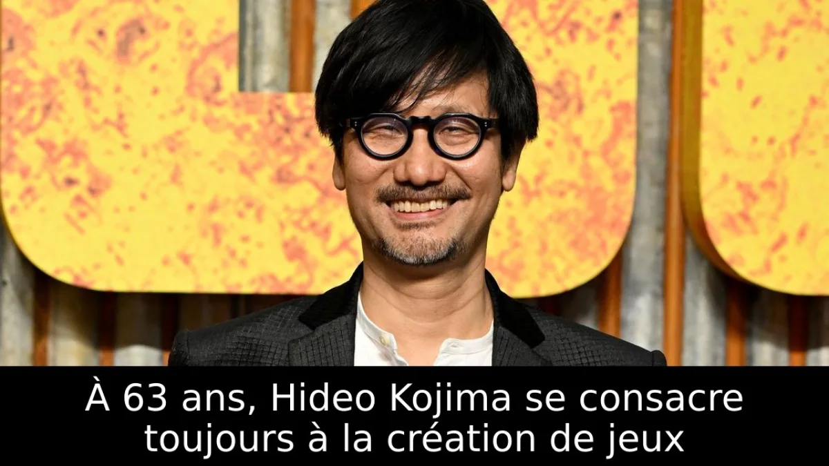 À 63 ans, Hideo Kojima se consacre toujours à la création de jeux