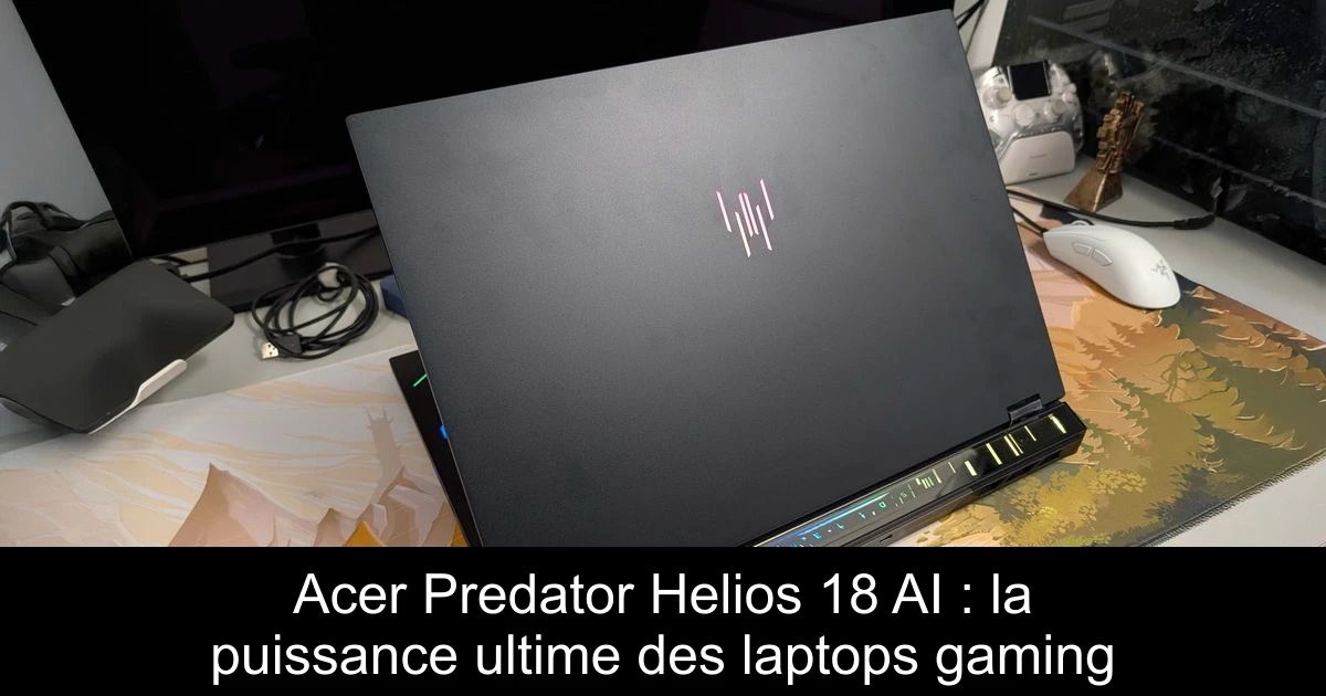 Acer Predator Helios 18 AI : la puissance ultime des laptops gaming