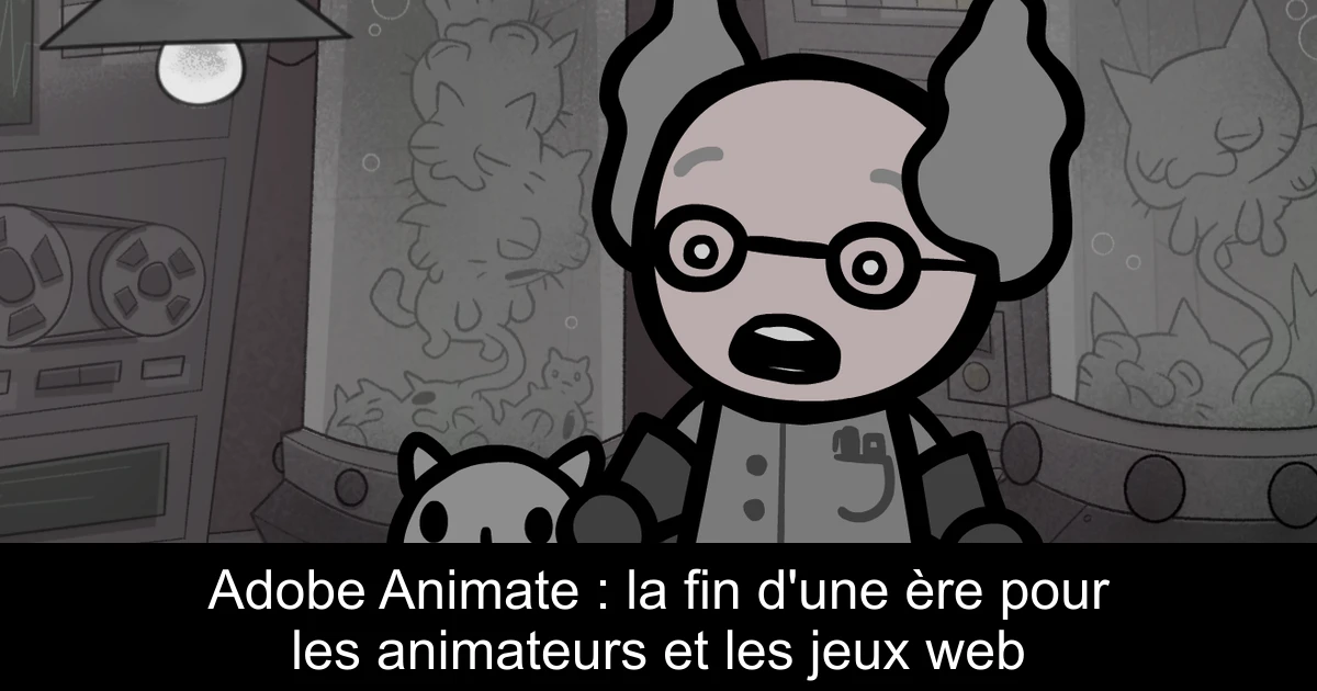 Adobe Animate : la fin d'une ère pour les animateurs et les jeux web