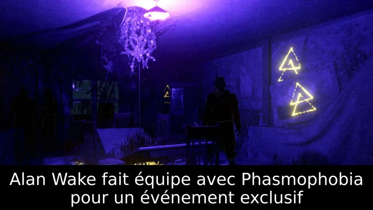 Alan Wake fait équipe avec Phasmophobia pour un événement exclusif
