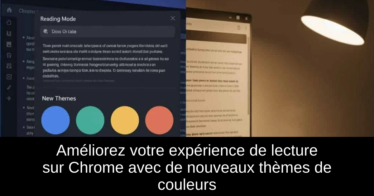 Améliorez votre expérience de lecture sur Chrome avec de nouveaux thèmes de couleurs