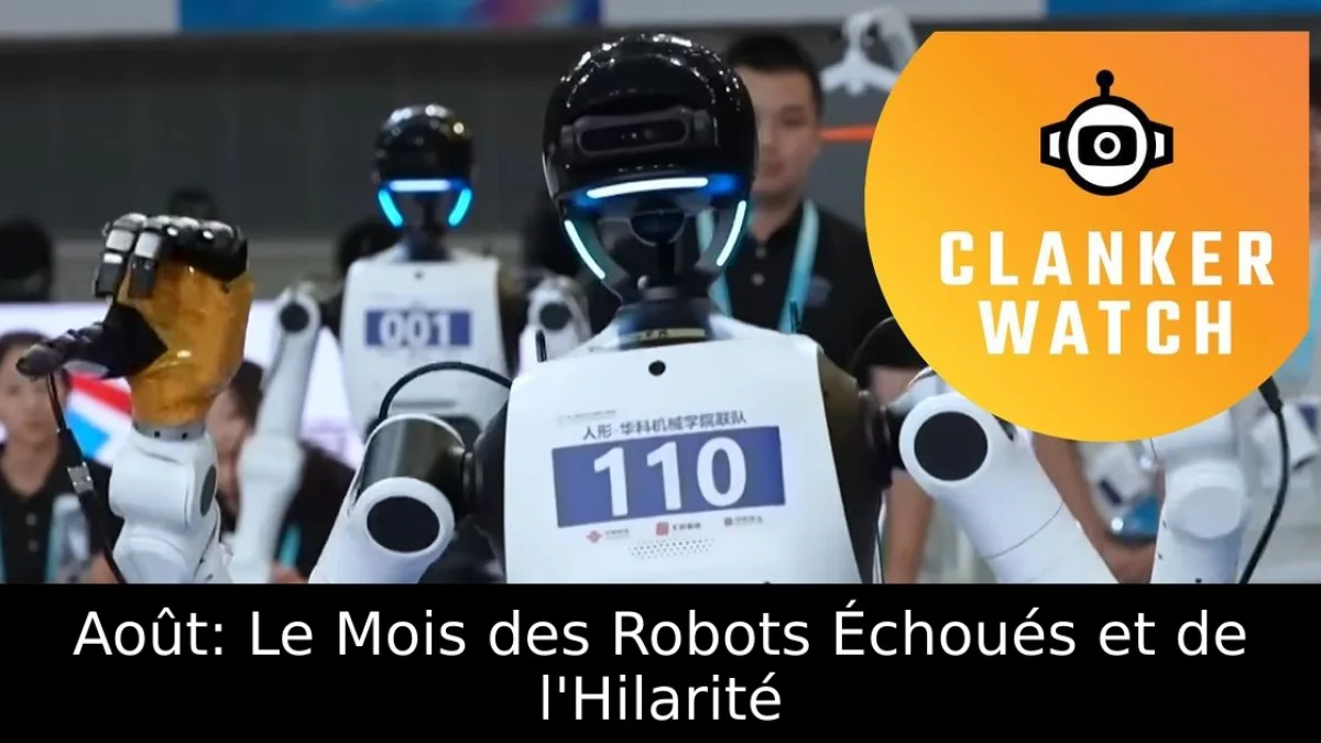 Août: Le Mois des Robots Échoués et de l'Hilarité