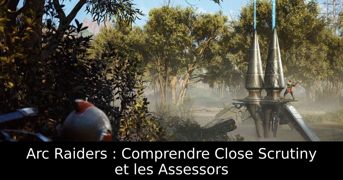 Arc Raiders : Comprendre Close Scrutiny et les Assessors