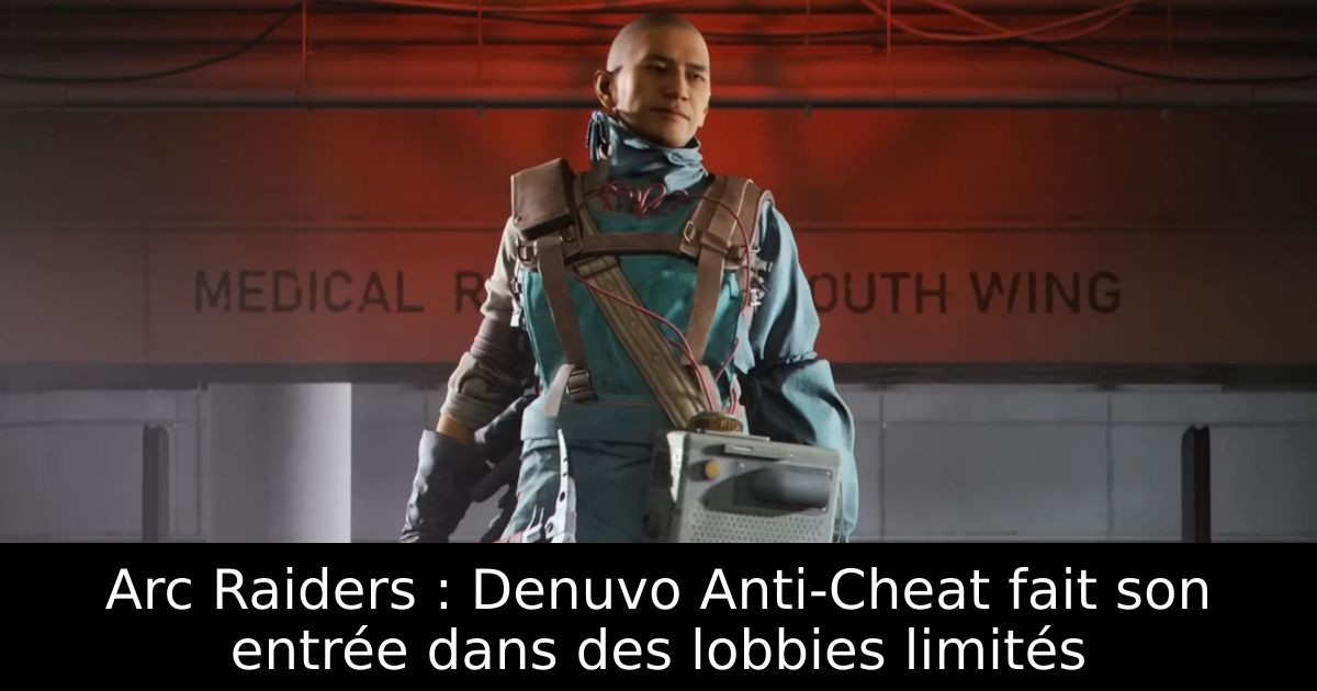 Arc Raiders : Denuvo Anti-Cheat fait son entrée dans des lobbies limités