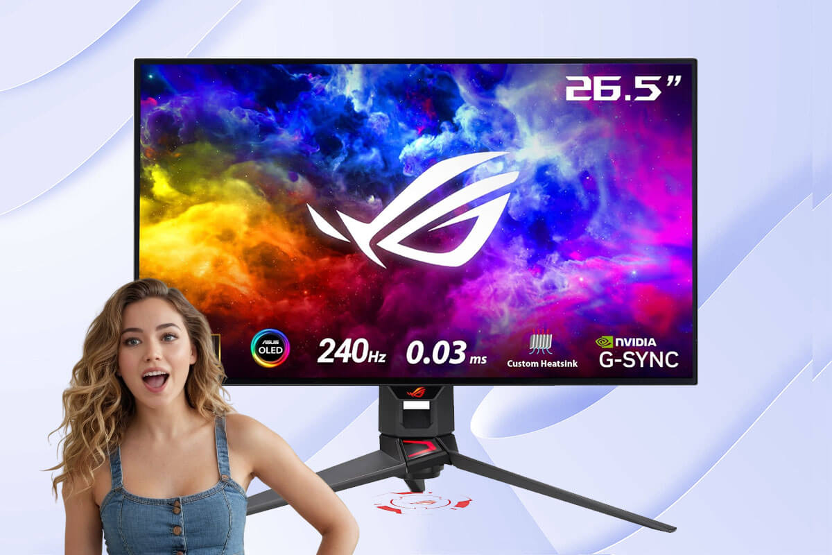 Avis sur l'écran gamer OLED ASUS ROG Swift OLED PG27AQDM 1440p 240 Hz