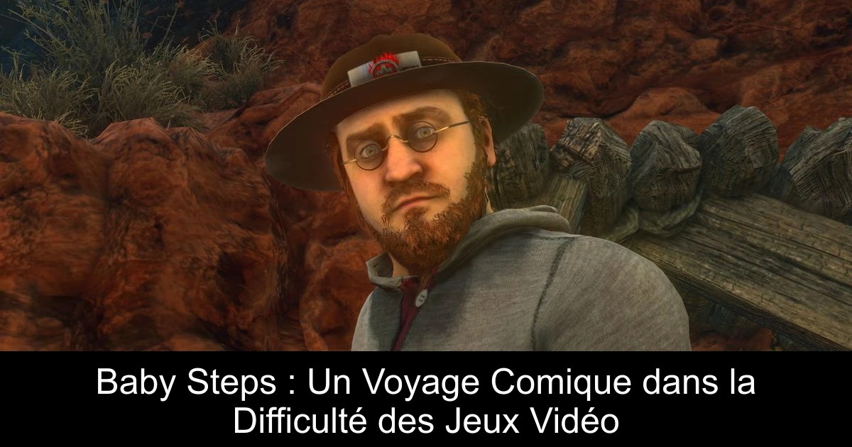 Baby Steps : Un Voyage Comique dans la Difficulté des Jeux Vidéo