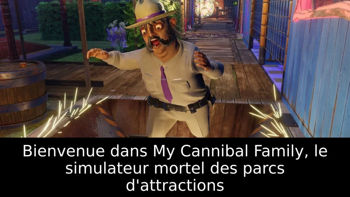 Bienvenue dans My Cannibal Family, le simulateur mortel des parcs d'attractions