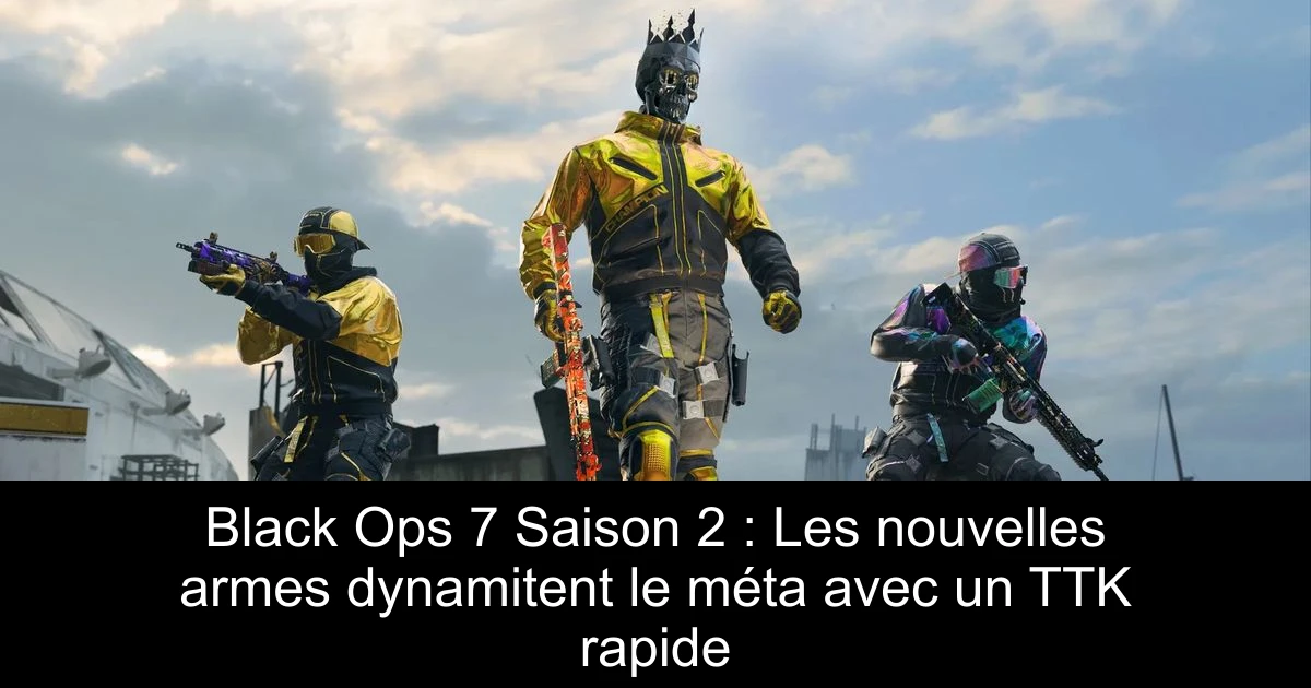 Black Ops 7 Saison 2 : Les nouvelles armes dynamitent le méta avec un TTK rapide