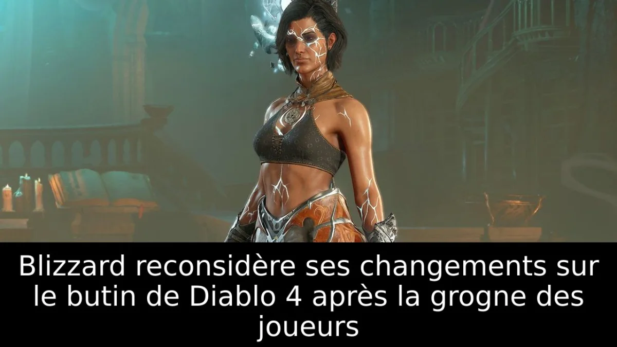 Blizzard reconsidère ses changements sur le butin de Diablo 4 après la grogne des joueurs