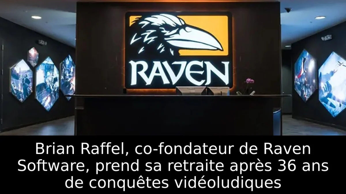 Brian Raffel, co-fondateur de Raven Software, prend sa retraite après 36 ans de conquêtes vidéoludiques