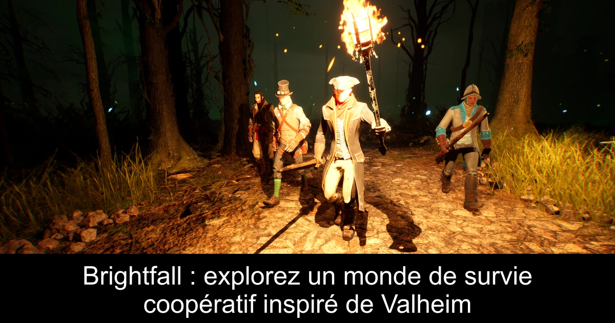 Brightfall : explorez un monde de survie coopératif inspiré de Valheim
