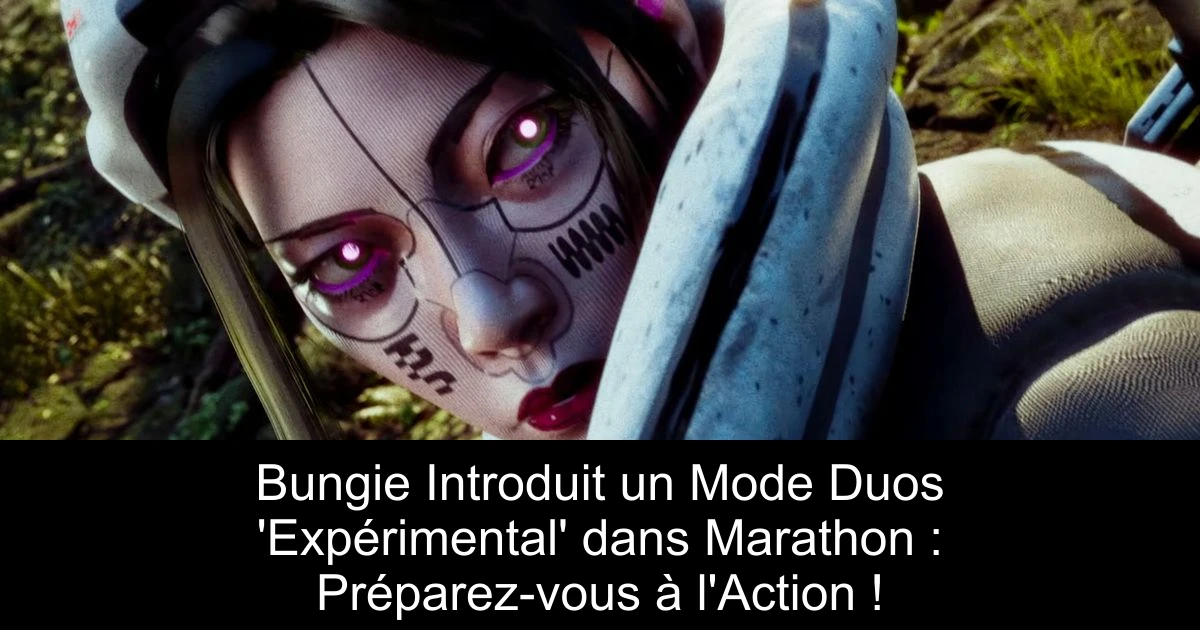 Bungie Introduit un Mode Duos 'Expérimental' dans Marathon : Préparez-vous à l'Action !