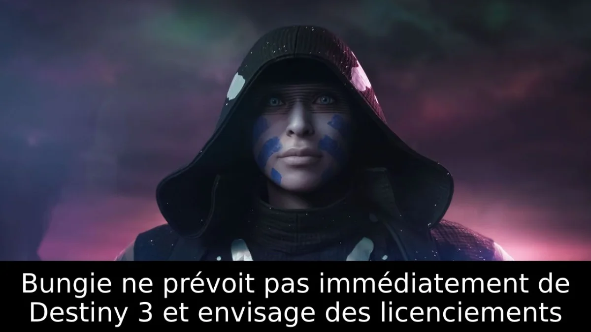 Bungie ne prévoit pas immédiatement de Destiny 3 et envisage des licenciements