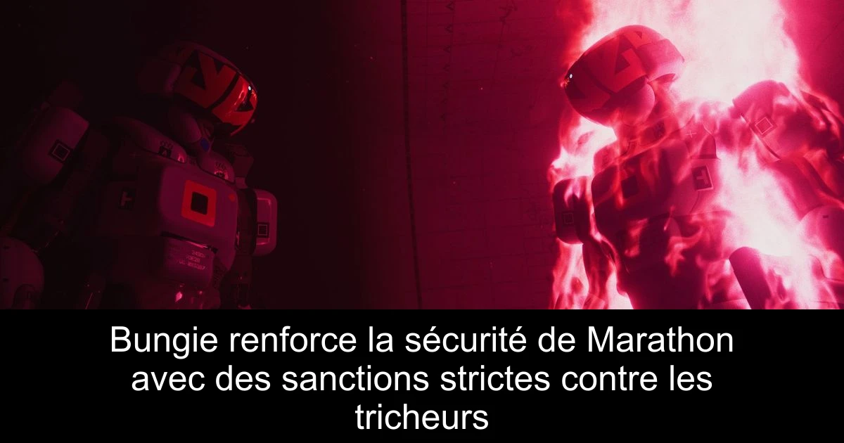 Bungie renforce la sécurité de Marathon avec des sanctions strictes contre les tricheurs