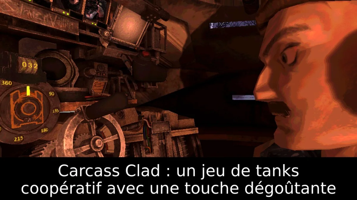Carcass Clad : un jeu de tanks coopératif avec une touche dégoûtante