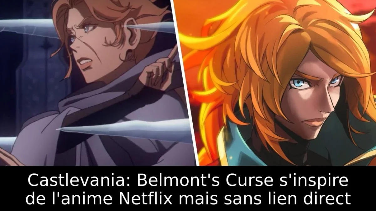 Castlevania: Belmont's Curse s'inspire de l'anime Netflix mais sans lien direct
