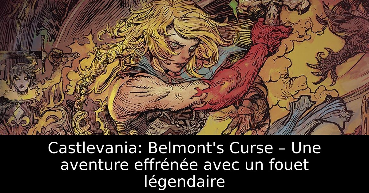 Castlevania: Belmont's Curse – Une aventure effrénée avec un fouet légendaire
