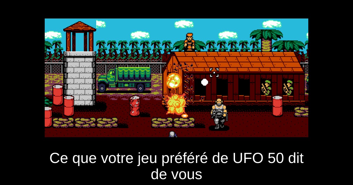 Ce que votre jeu préféré de UFO 50 dit de vous