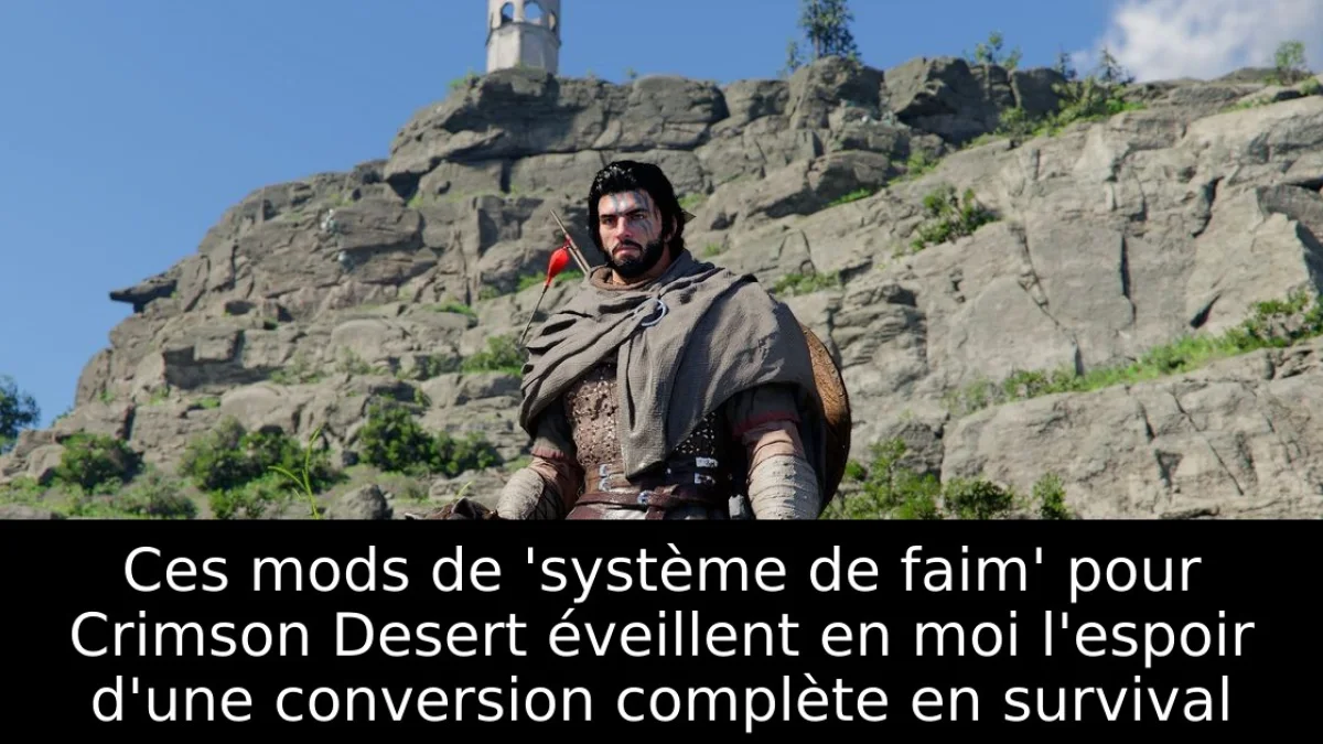 Ces mods de 'système de faim' pour Crimson Desert éveillent en moi l'espoir d'une conversion complète en survival