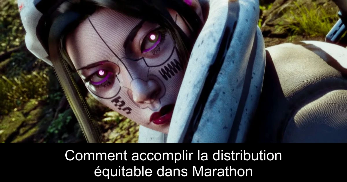 Comment accomplir la distribution équitable dans Marathon