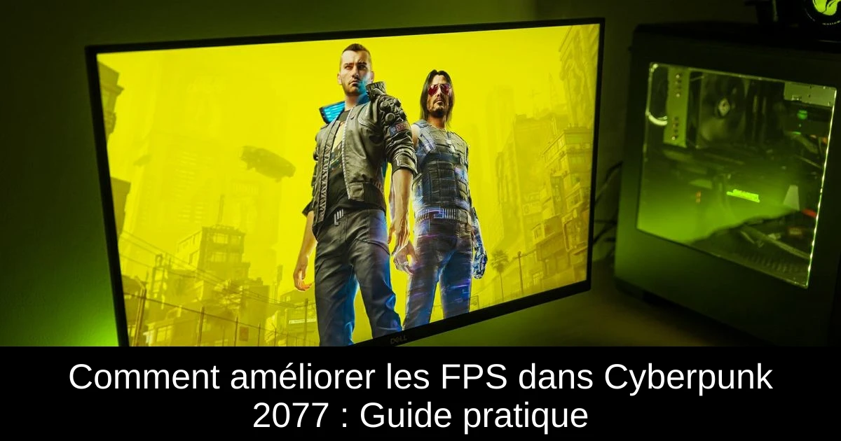 Comment améliorer les FPS dans Cyberpunk 2077 : Guide pratique