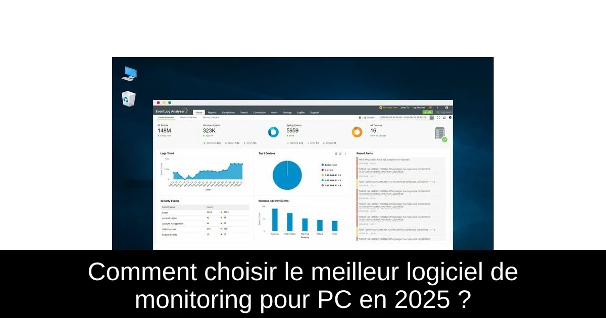 Comment choisir le meilleur logiciel de monitoring pour PC en 2025 ?