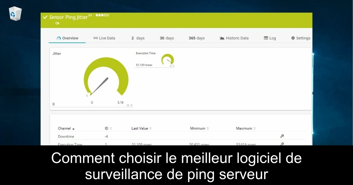 Comment choisir le meilleur logiciel de surveillance de ping serveur