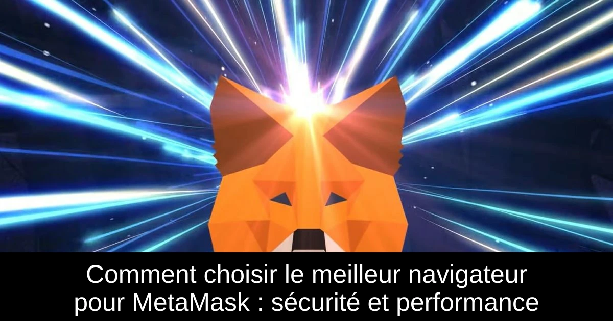 Comment choisir le meilleur navigateur pour MetaMask : sécurité et performance
