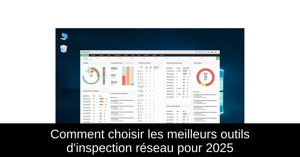 Comment choisir les meilleurs outils d'inspection réseau pour 2025