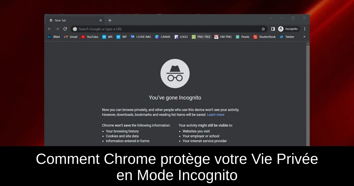 Comment Chrome protège votre Vie Privée en Mode Incognito