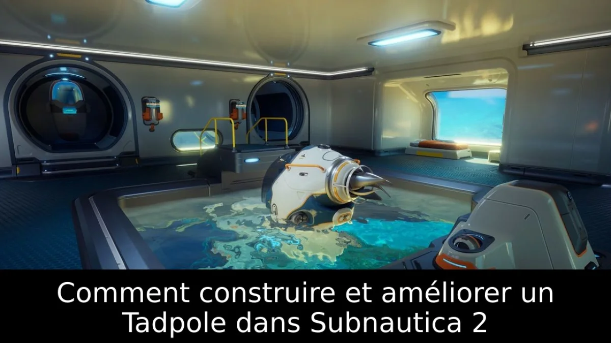 Comment construire et améliorer un Tadpole dans Subnautica 2
