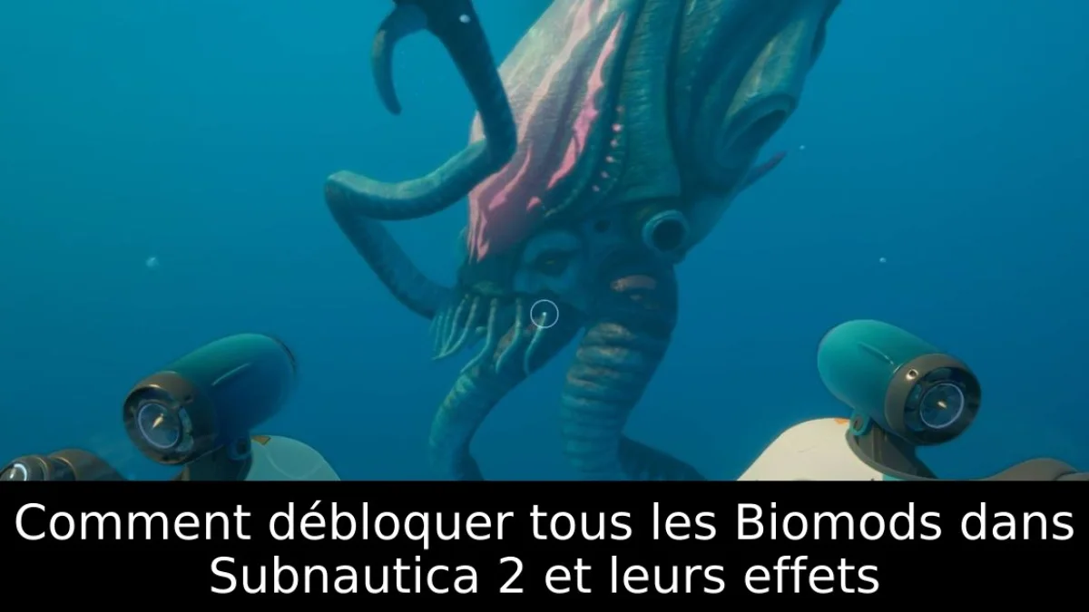Comment débloquer tous les Biomods dans Subnautica 2 et leurs effets