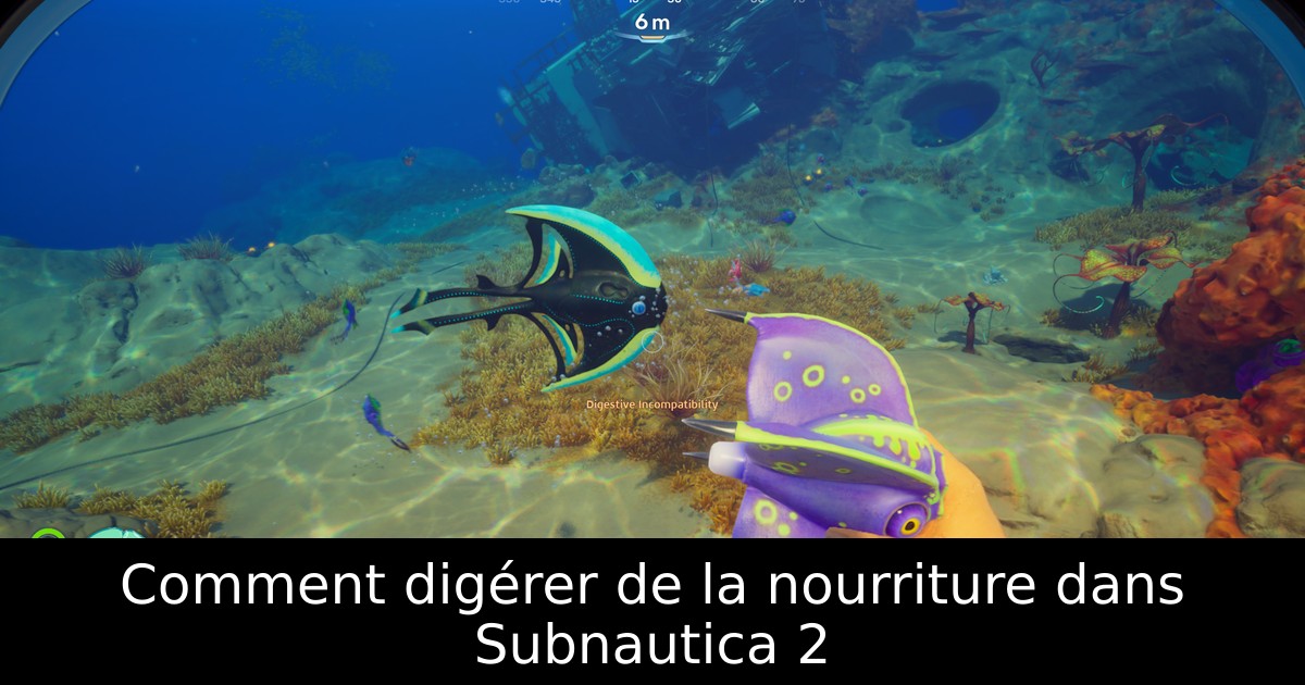 Comment digérer de la nourriture dans Subnautica 2