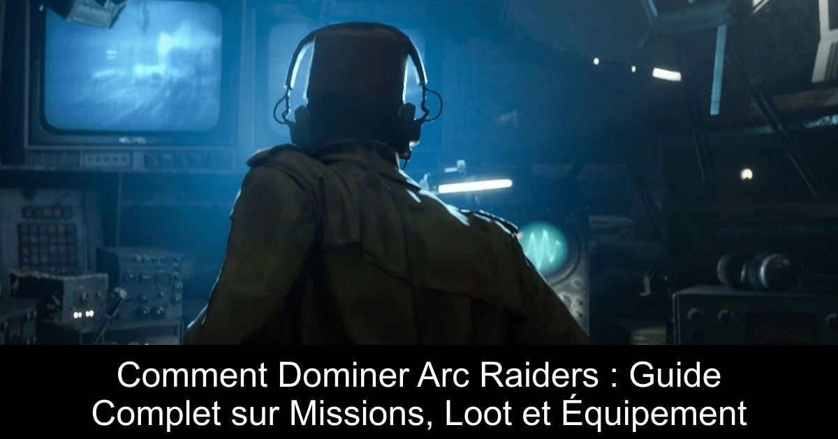Comment Dominer Arc Raiders : Guide Complet sur Missions, Loot et Équipement