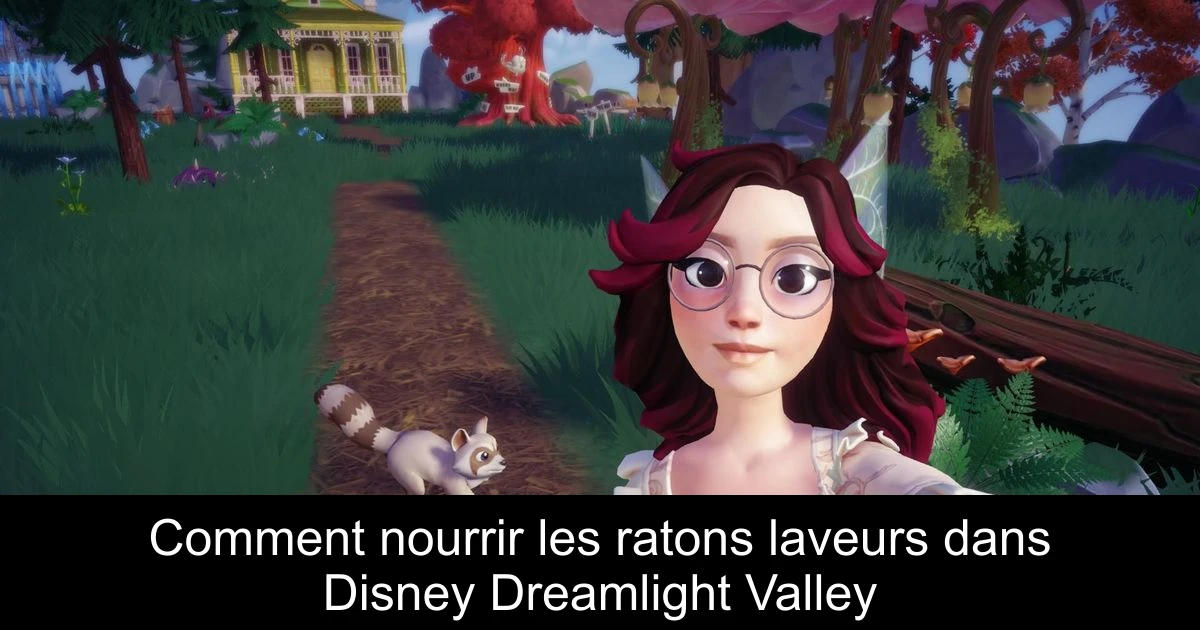 Comment nourrir les ratons laveurs dans Disney Dreamlight Valley
