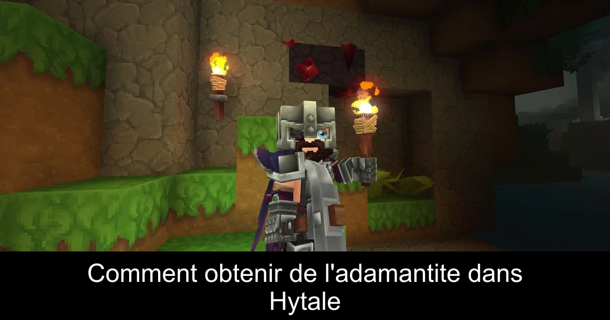 Comment obtenir de l'adamantite dans Hytale