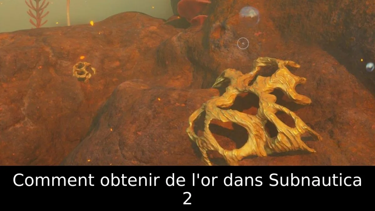Comment obtenir de l'or dans Subnautica 2